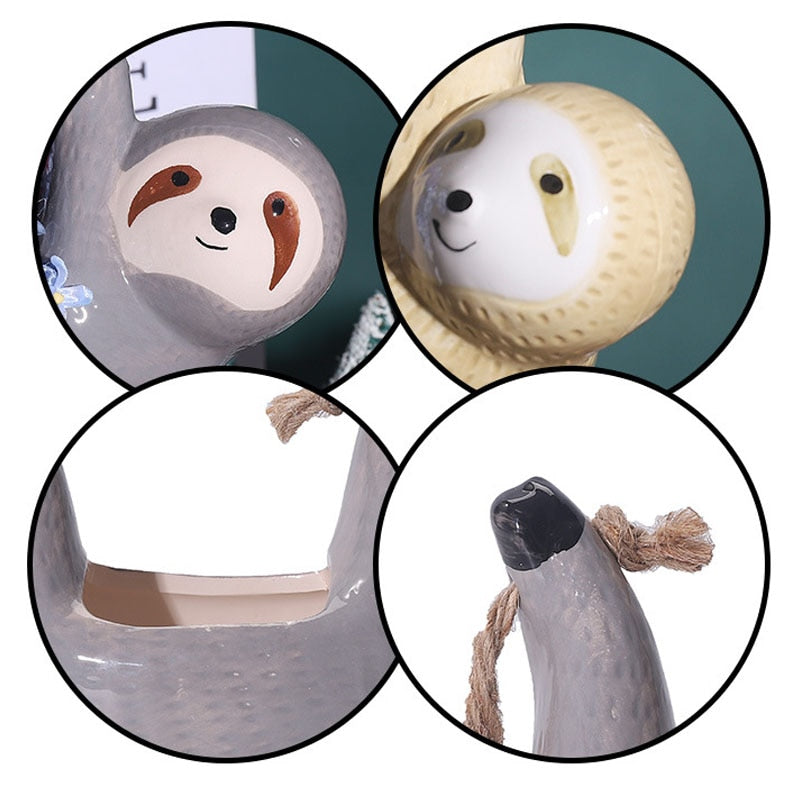 Ceramic Hanging Flower Plant Pots