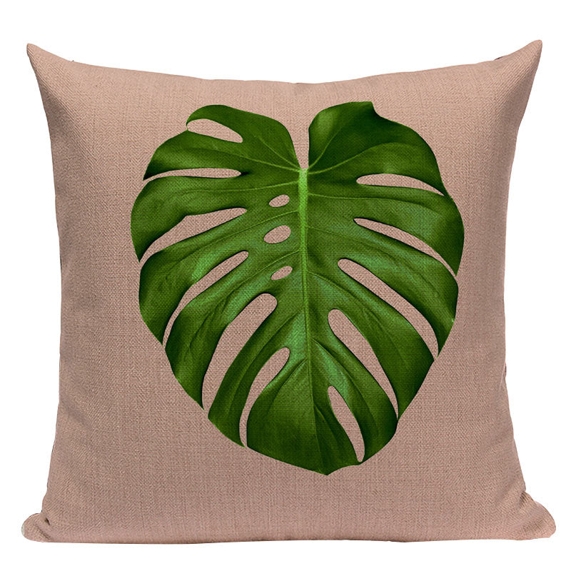 Pink Geometric Style Pillowcase