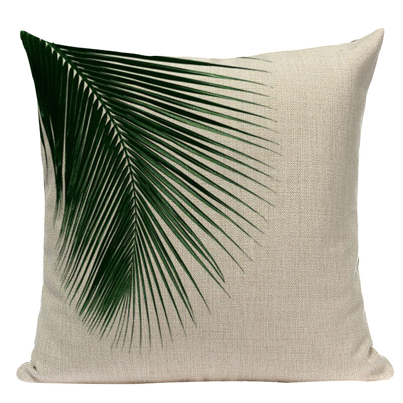 Tropical Leaves Cushion Covers Pillowcases