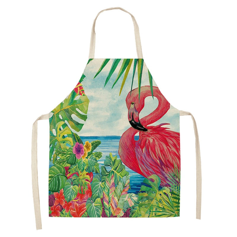 Pattern Cotton Linen Aprons