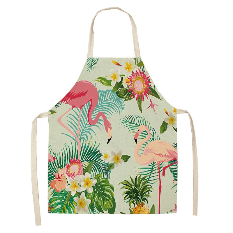 Pattern Cotton Linen Aprons
