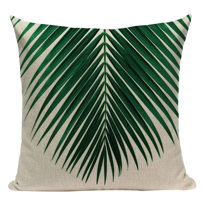 Tropical Leaves Cushion Covers Pillowcases