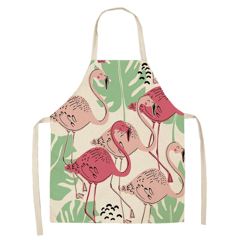 Pattern Cotton Linen Aprons