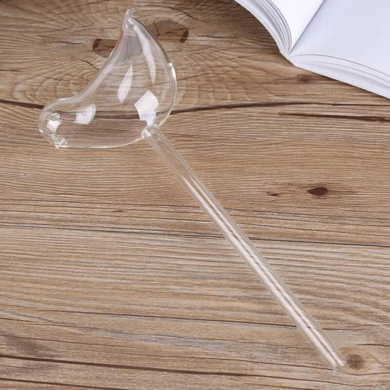 Glass Plant Flower Water Feeder