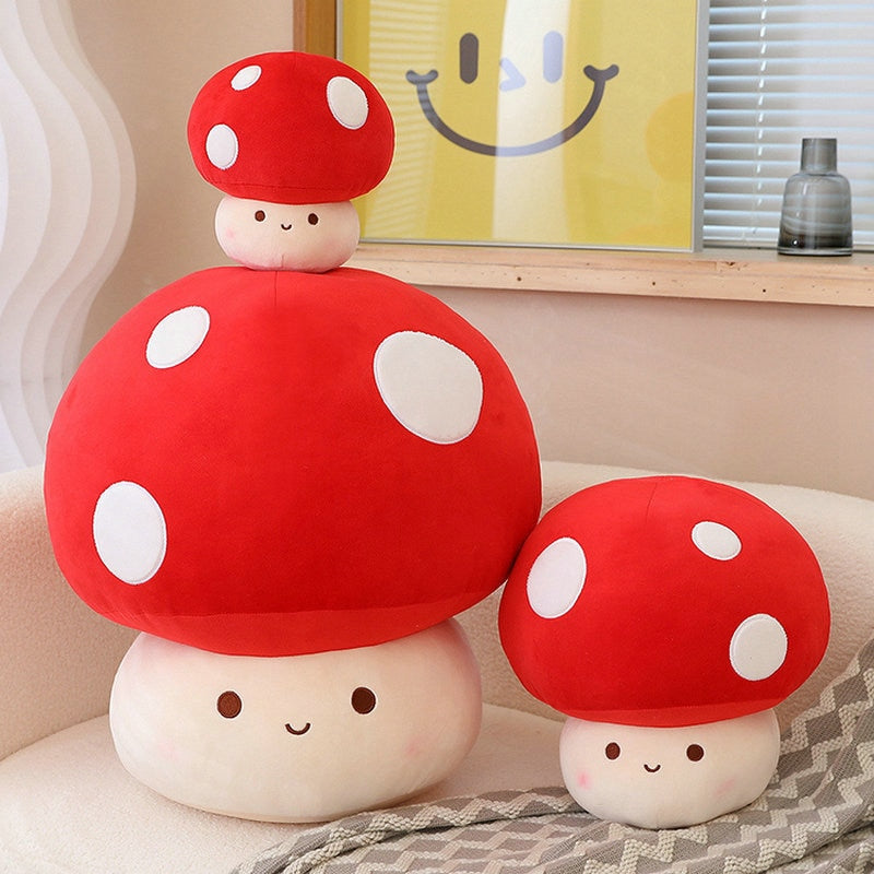 Stuffed Red Mushroom Plushie