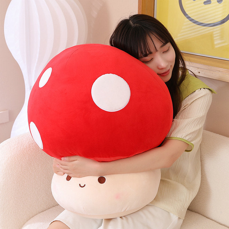Stuffed Red Mushroom Plushie