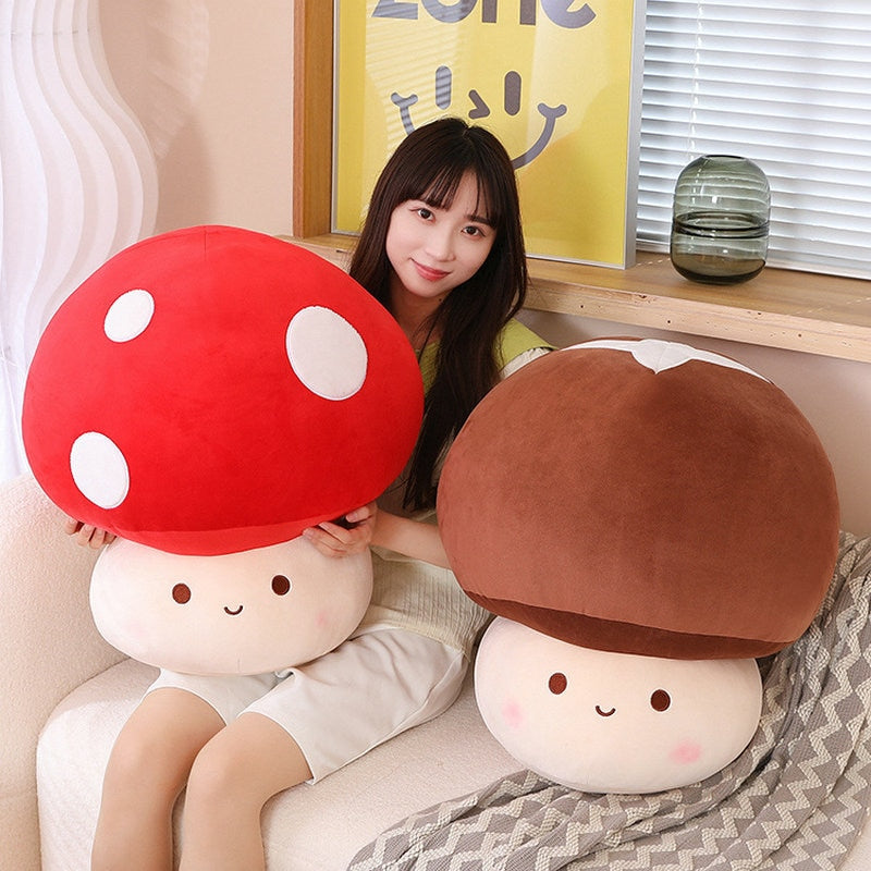 Stuffed Red Mushroom Plushie