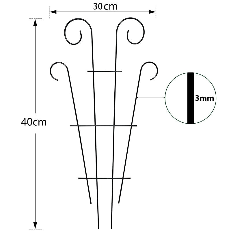 Metal Plant Climbing Frame