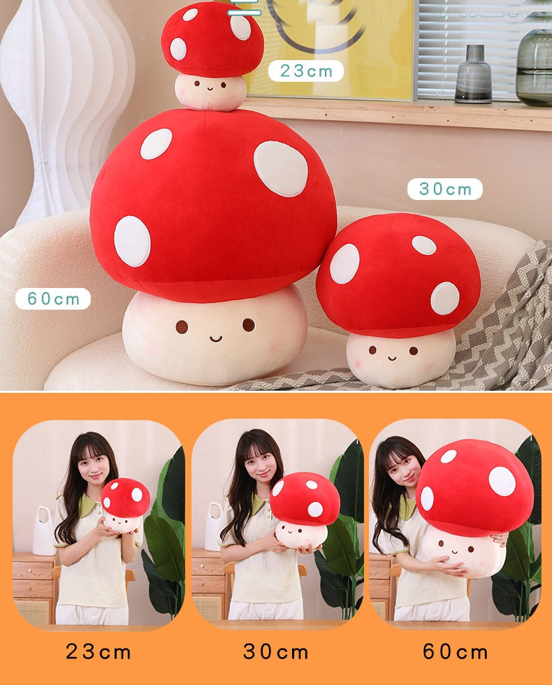 Stuffed Red Mushroom Plushie