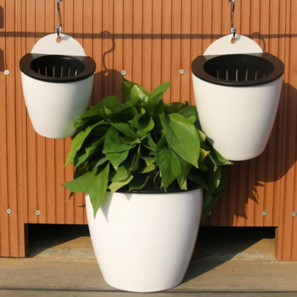 Wall-Mounted Plastic Pot
