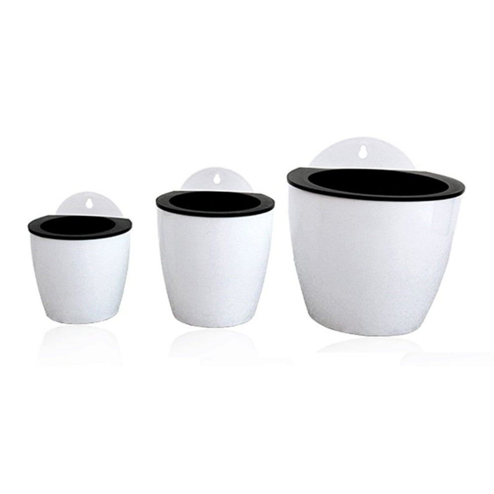 Wall-Mounted Plastic Pot