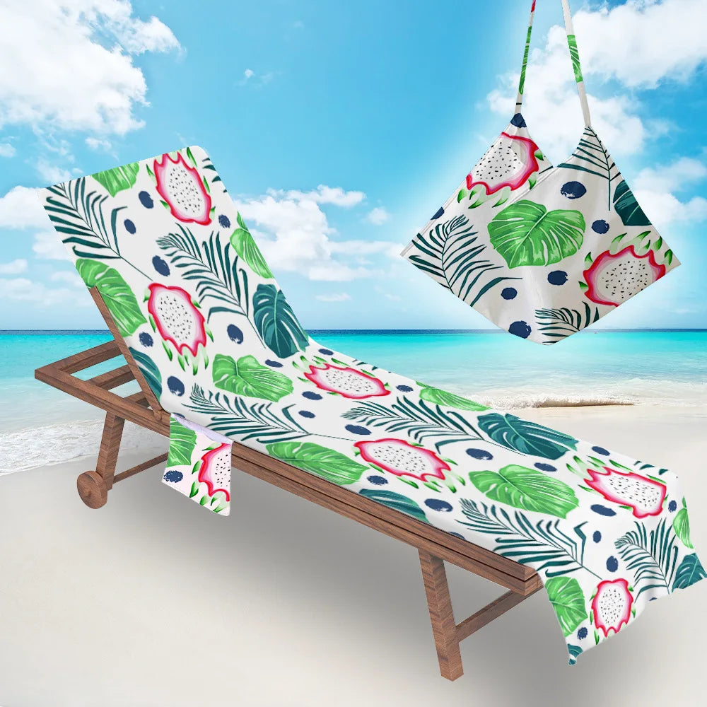 Beach Lounge Chair Cover Towels