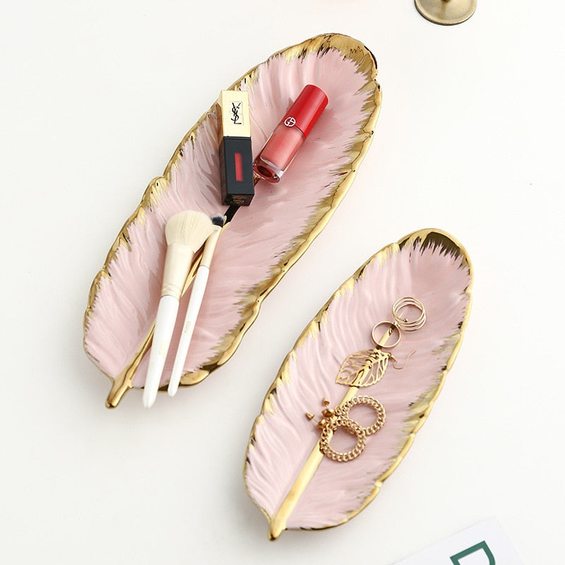Luxury Ceramic Platter Storage Tray