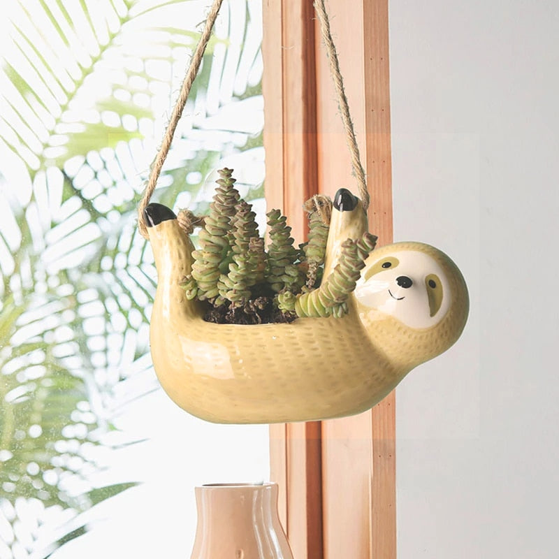 Ceramic Hanging Flower Plant Pots