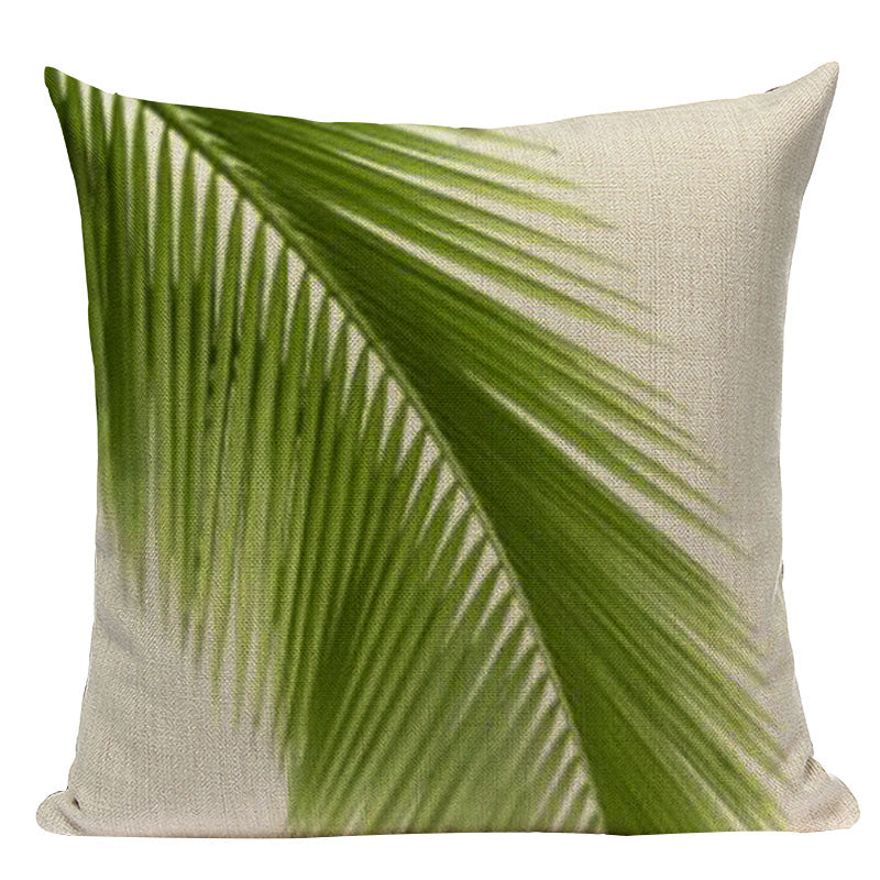 Tropical Leaves Cushion Covers Pillowcases