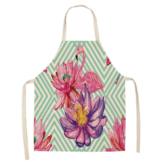 Pattern Cotton Linen Aprons