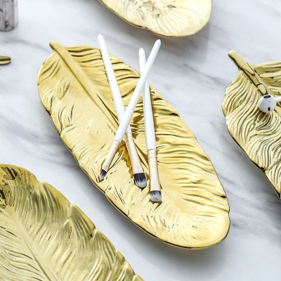Luxury Ceramic Platter Storage Tray