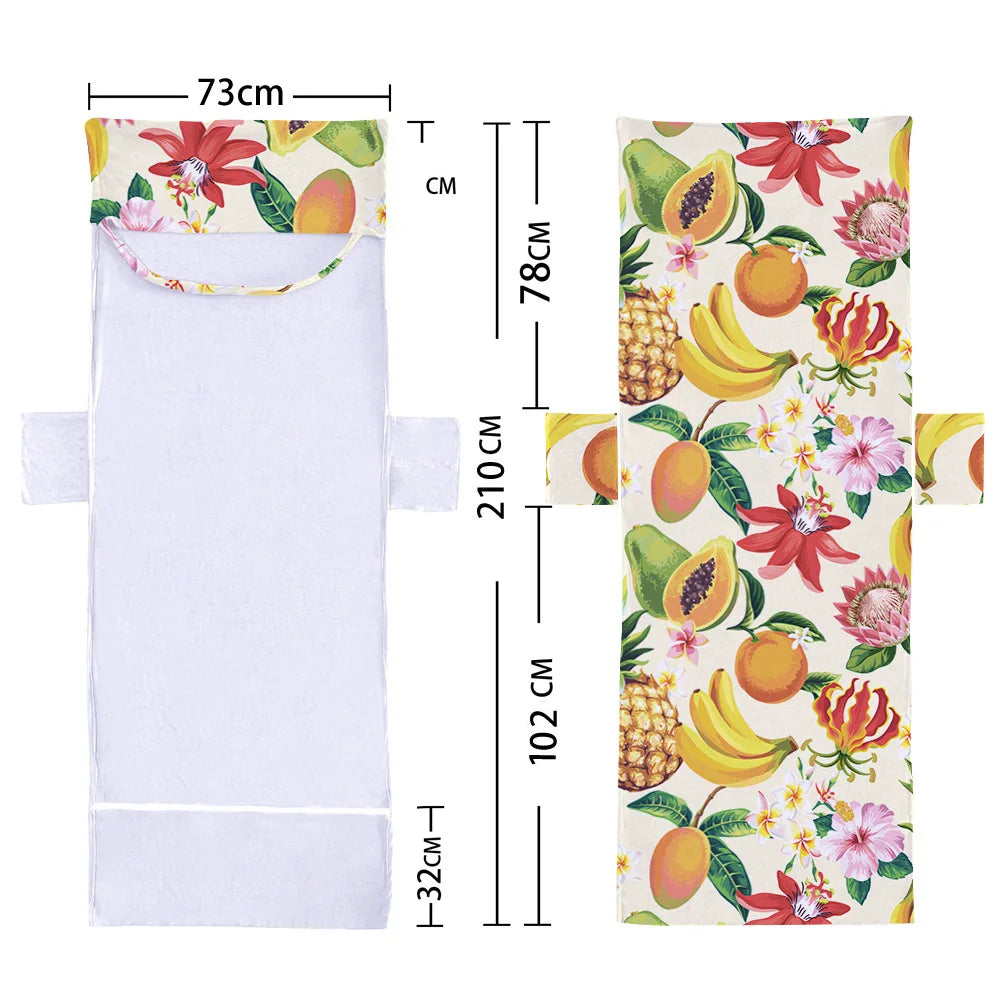 Beach Lounge Chair Cover Towels