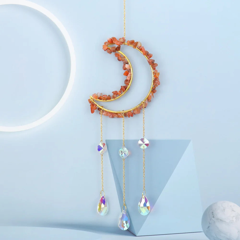 Moon Crystal Suncatcher