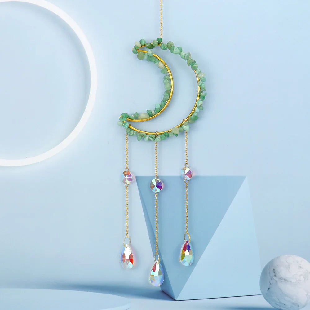 Moon Crystal Suncatcher