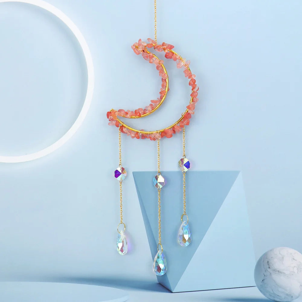 Moon Crystal Suncatcher