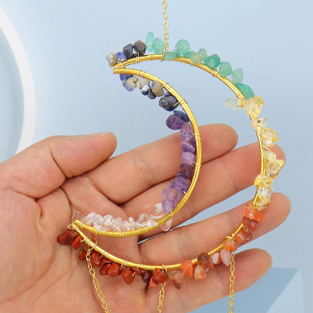 Moon Crystal Suncatcher