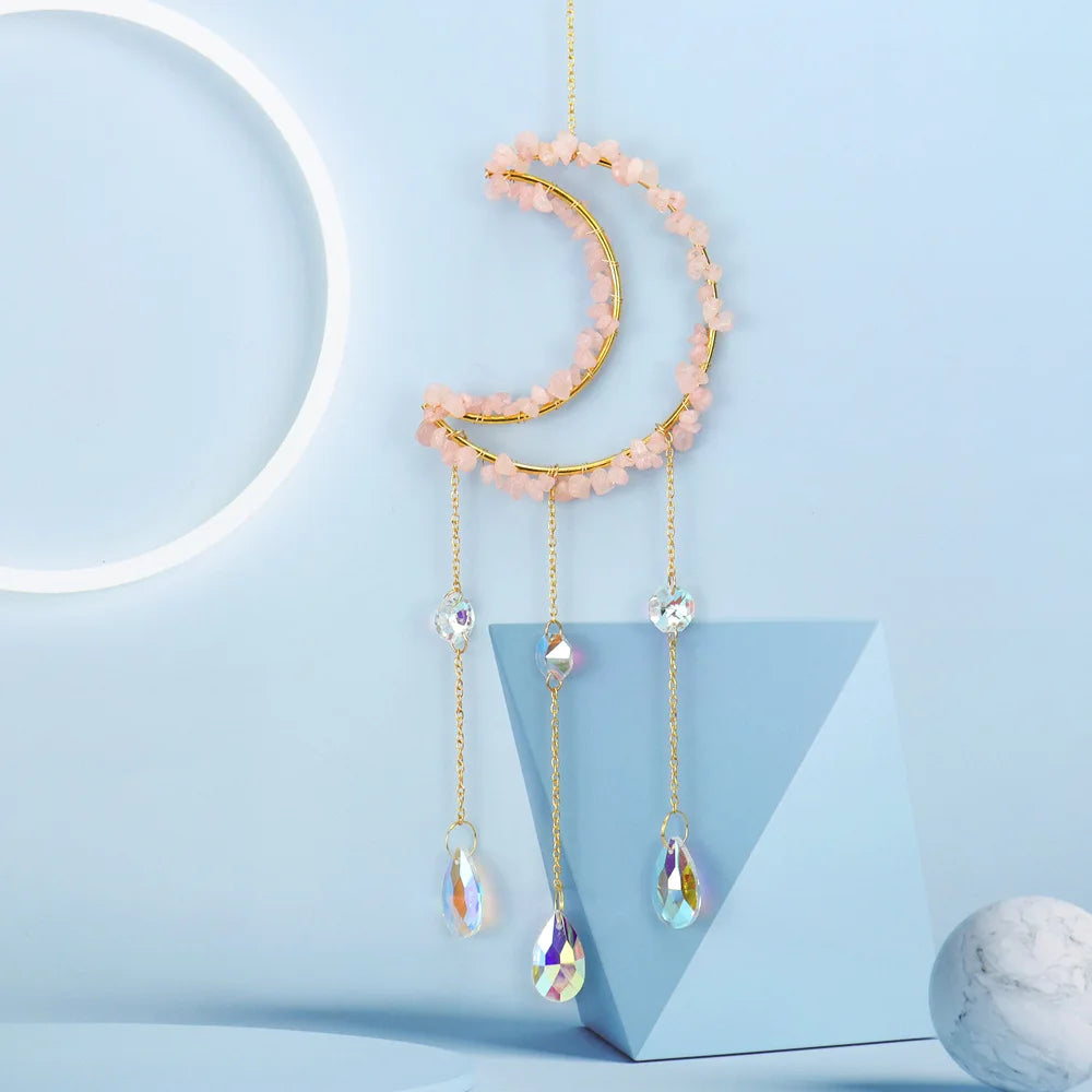 Moon Crystal Suncatcher