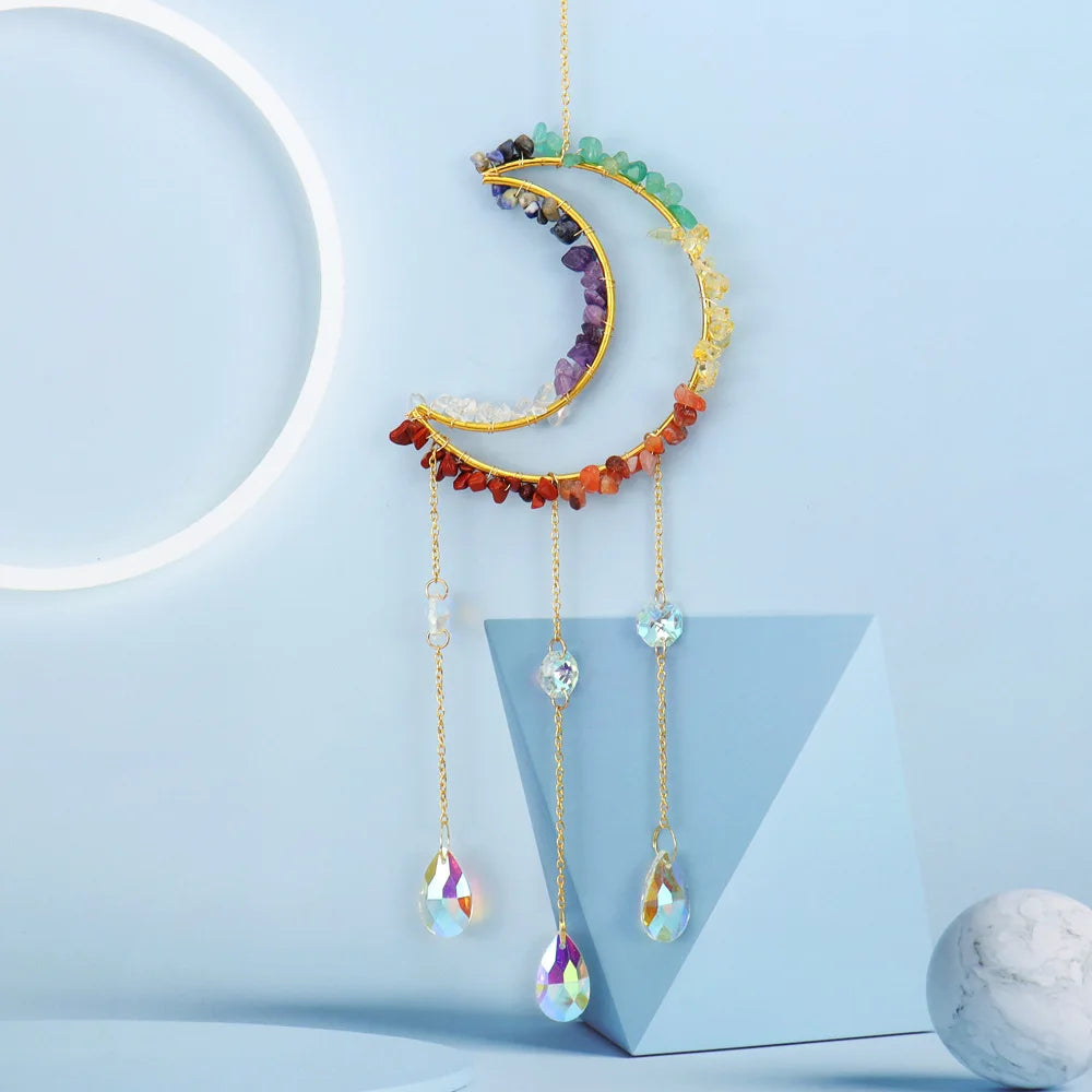 Moon Crystal Suncatcher