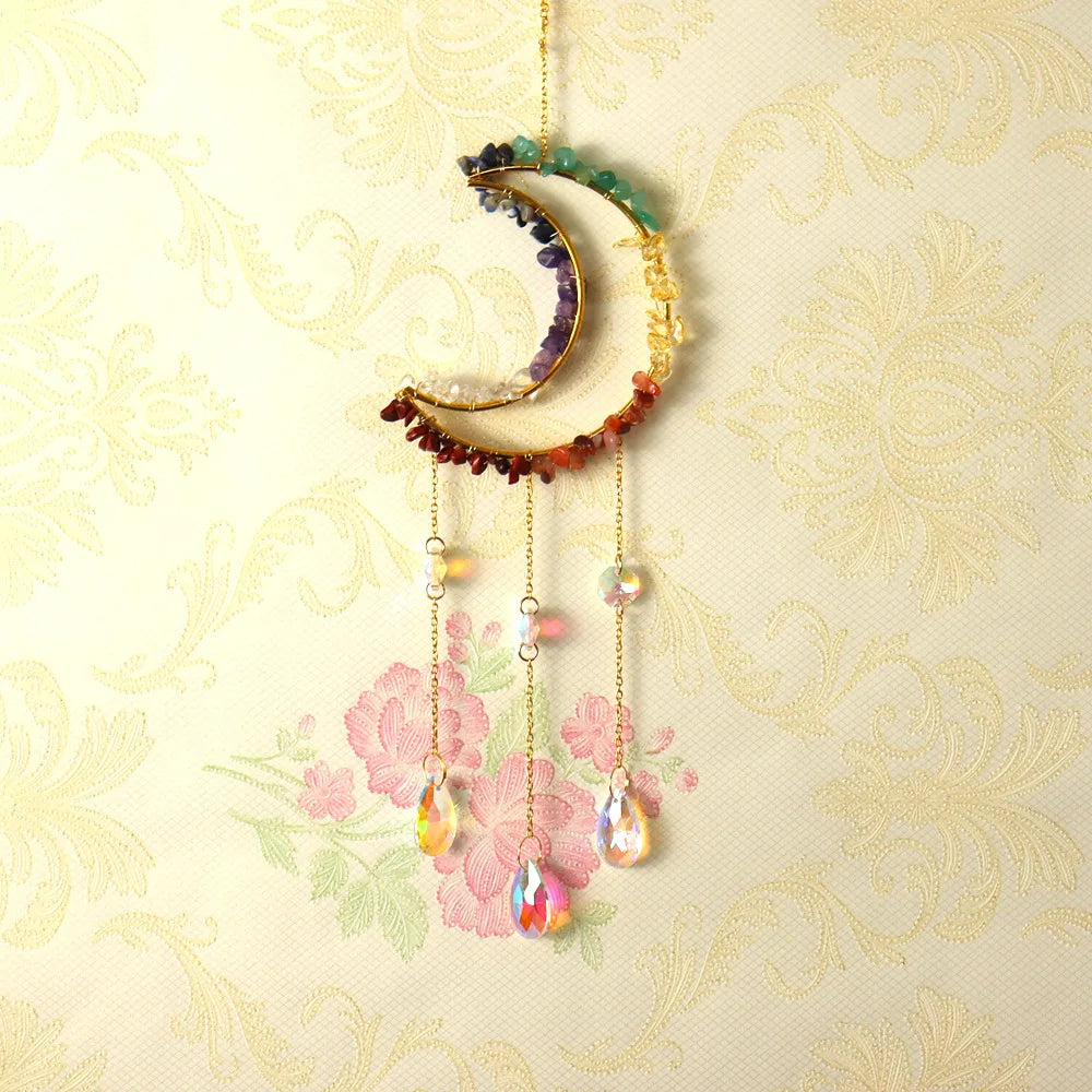 Moon Crystal Suncatcher