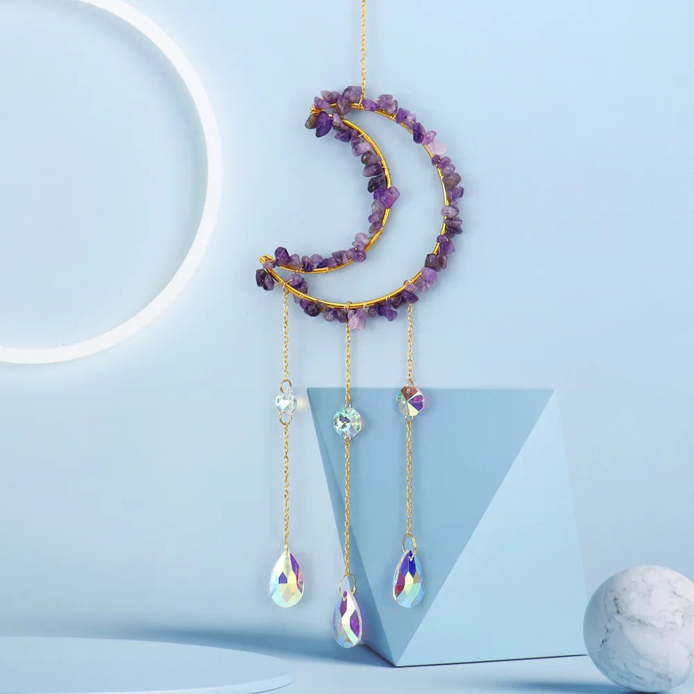 Moon Crystal Suncatcher