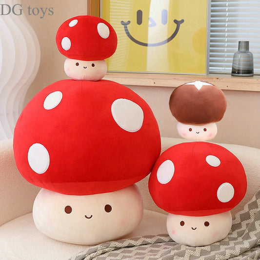 Stuffed Red Mushroom Plushie