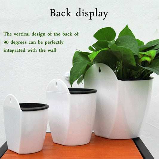 Wall-Mounted Plastic Pot